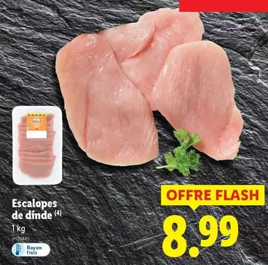 L'Étal Du Volailler - Escalopes De Dinde offre à 8,99€ sur Lidl