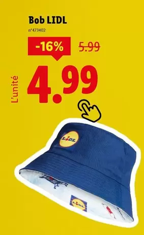 Lidl - Bob  offre à 4,99€ sur Lidl