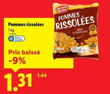 Harvest Basket - Pommes Rissolees offre à 1,31€ sur Lidl