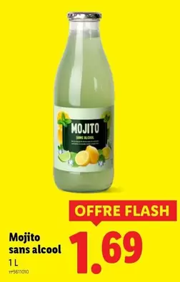 Mojito Sans Alcool offre à 1,69€ sur Lidl