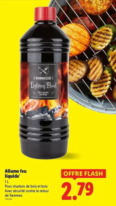 Allume Feu Liquide offre à 2,79€ sur Lidl