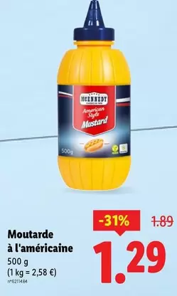 Mcennedy - Moutarde À L'américaine offre à 1,29€ sur Lidl