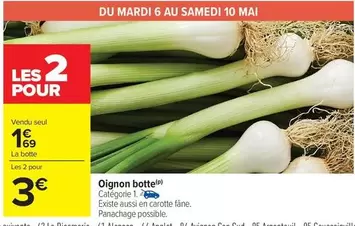 Oignon offre à 1,69€ sur Carrefour Contact