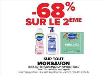 Monsavon - Sur Tout offre sur Carrefour Contact