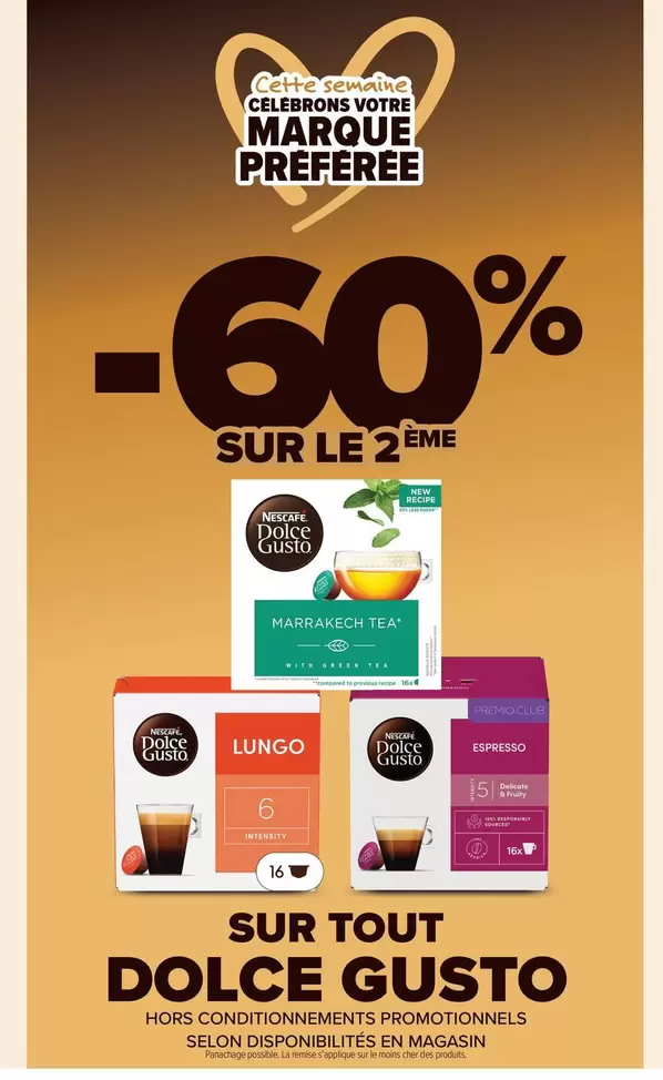 Dolce Gusto - Sur Tout offre sur Carrefour City