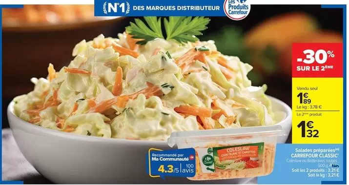 Carrefour - Surgelés offre à 1,69€ sur Carrefour City