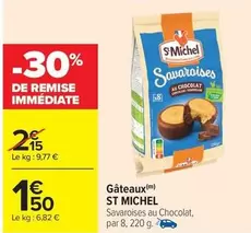 St michel - Gâteaux offre à 1,5€ sur Carrefour City