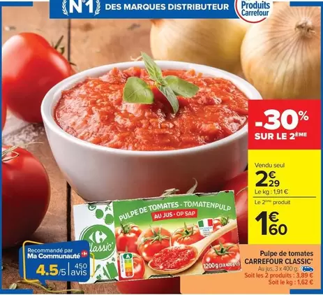 Carrefour - Classic' offre à 2,29€ sur Carrefour City
