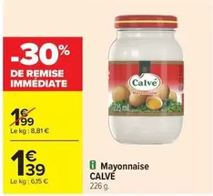 Calve - Mayonnaise offre à 1,39€ sur Carrefour City