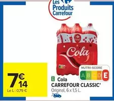 Carrefour - Classic Cola offre à 7,14€ sur Carrefour City