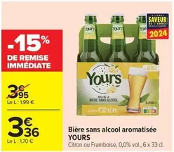 Bière Sans Alcool Aromatisée offre à 3,36€ sur Carrefour City
