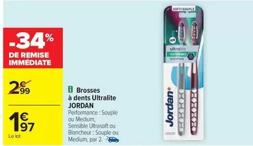 Brosses À Dents Ultralite offre à 1,97€ sur Carrefour City