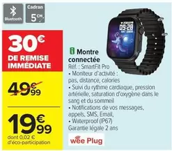 Montre Connectée offre à 19,99€ sur Carrefour City