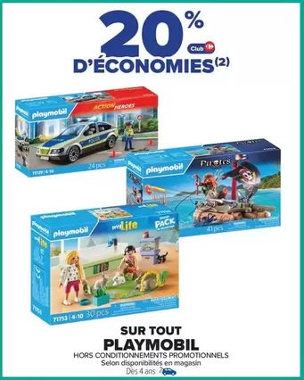 Playmobil - Sur Tout offre sur Carrefour City