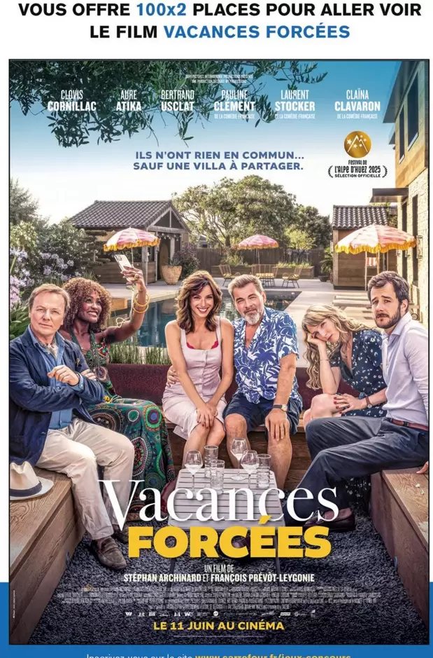 Pauline - Le Film Vacances Forcees offre sur Carrefour Market