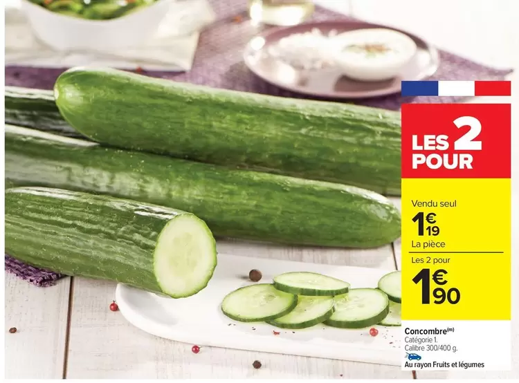 Corcontre offre à 1,19€ sur Carrefour Market