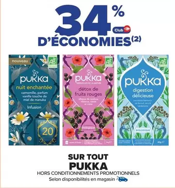 Pukka - Sur Tout offre sur Carrefour Market
