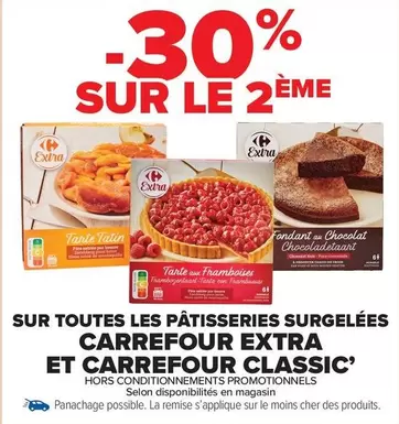 Carrefour - Sur Toutes Les Pâtisseries Surgelées offre sur Carrefour Market