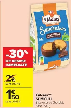 St michel - Gâteaux offre à 1,5€ sur Carrefour Market