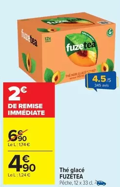 Fuzetea - The Glacé offre à 4,9€ sur Carrefour Market