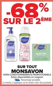 Monsavon - Sur Tout offre sur Carrefour Market