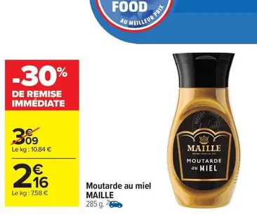 Maille - Moutarde Au Miel offre à 2,16€ sur Carrefour Drive