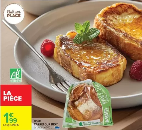 Carrefour - Boule offre à 1,99€ sur Carrefour Drive