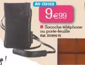 Sacche Téléphone Ou Porte-feuille offre à 9,99€ sur KANDY