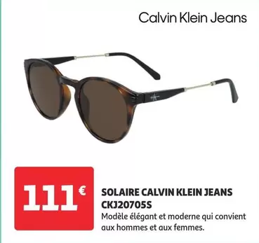 Calvin Klein Jeans - Solaire CKJ20705S offre à 111€ sur Auchan Hypermarché