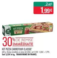 Carrefour - Kit Pizza Classic offre à 1,99€ sur Supermarché Match