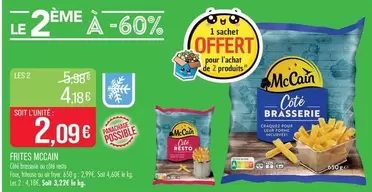 McCain - Frites offre à 2,09€ sur Supermarché Match
