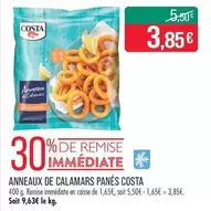 Costa - Anneaux De Calamars Panés offre à 3,85€ sur Supermarché Match