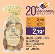 Reflets De France - Véritables Madeleines De Commercy offre à 3,49€ sur Supermarché Match