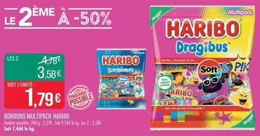 Haribo - Bonbons Multipack offre à 1,79€ sur Supermarché Match