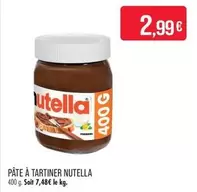 Nutella - Pâte À Tartiner offre à 2,99€ sur Supermarché Match