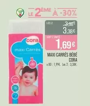Cora - Maxi Carrés Bébé offre à 1,99€ sur Supermarché Match