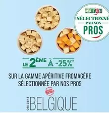 Sur La Gamme Apérative Fromagère Sélectionnée Par Nos Pros  offre sur Supermarché Match
