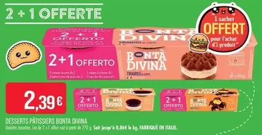 Desserts Patisseries offre à 2,39€ sur Supermarché Match