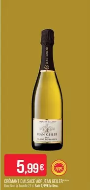 Brut - Cremant D'alsace Aop offre à 5,99€ sur Supermarché Match