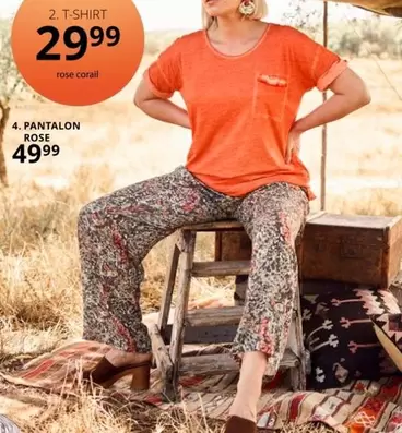Pantalon Rose offre à 29,99€ sur Ulla Popken