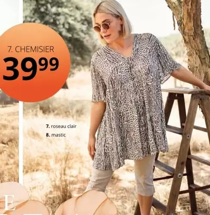 Chemisier offre à 39,99€ sur Ulla Popken