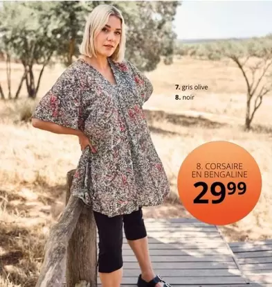 Corsaire En Bengaline offre à 29,99€ sur Ulla Popken