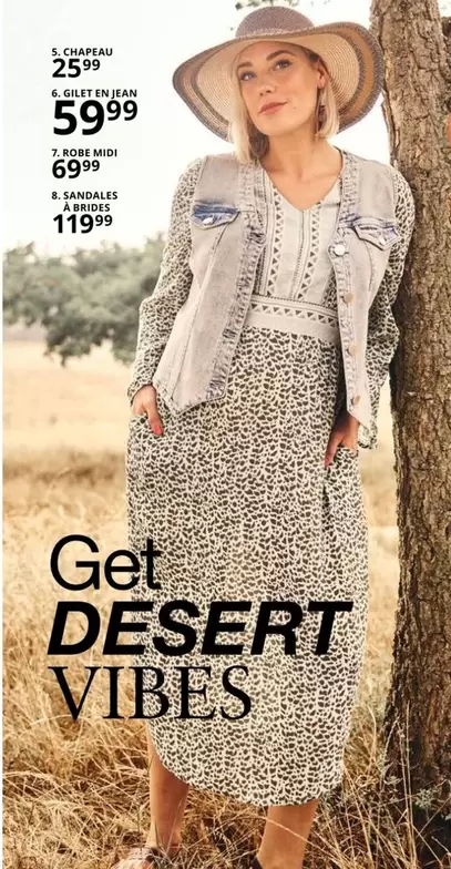 Midi - Set Desert Vibes offre à 25,99€ sur Ulla Popken