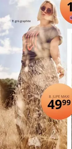 Jupe Maxi offre à 49,99€ sur Ulla Popken