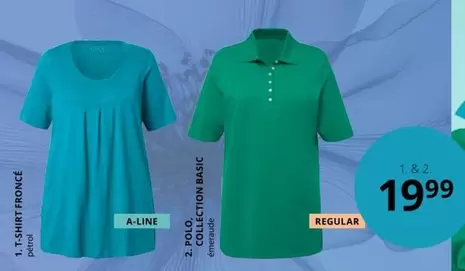 Polo, Collection Basic offre à 19,99€ sur Ulla Popken