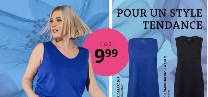 Débardeur  offre à 9,99€ sur Ulla Popken