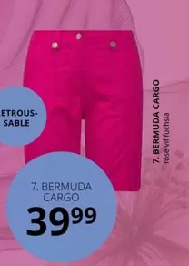 Bermuda Cargo offre à 39,99€ sur Ulla Popken