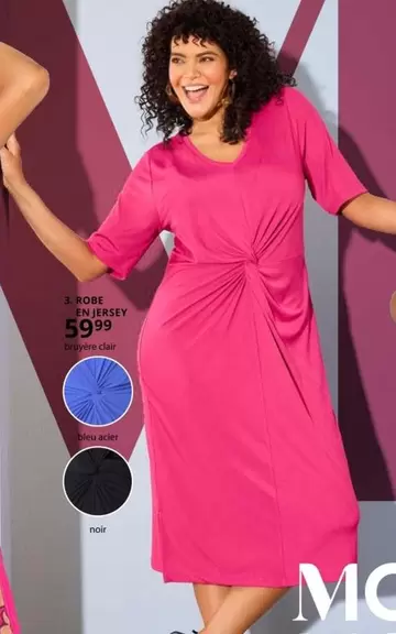 Robe En Jersey  offre à 59,99€ sur Ulla Popken