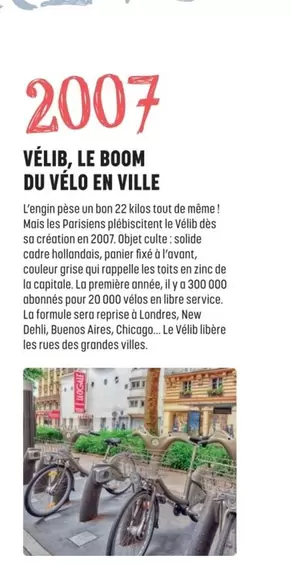 VÉLib, Le Boom Du Vélo En Ville offre sur Bouticycle