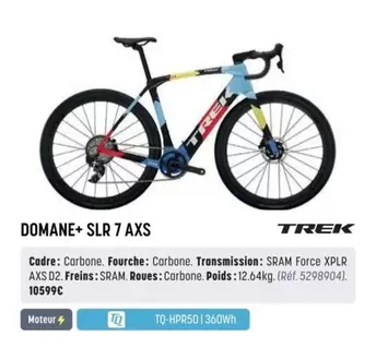 Trek - Roman + Slr 7 A Xs offre à 10599€ sur Bouticycle